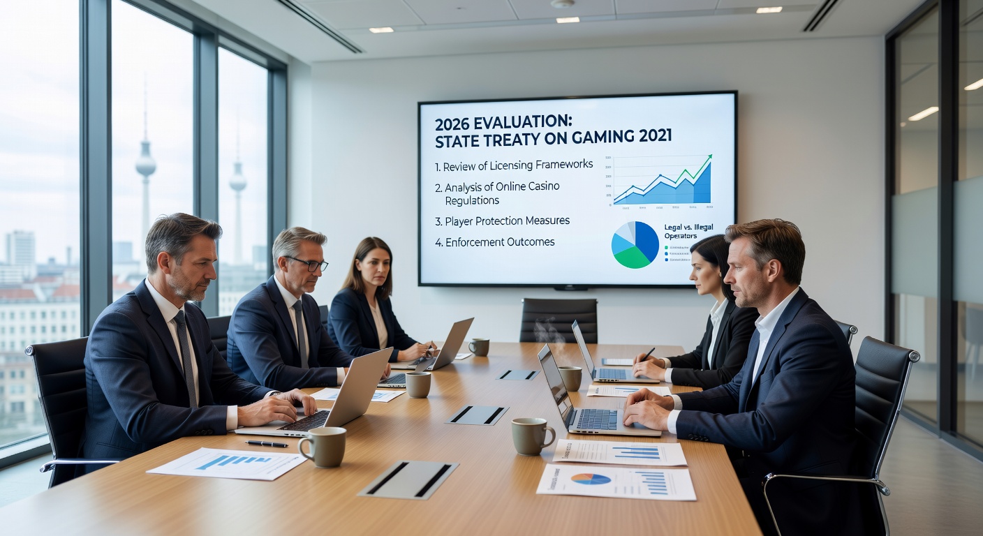 Grafik zur Marktfragmentierung im deutschen Online-Glücksspielsektor mit Fokus auf Lizenzverteilung und Umsatzentwicklung