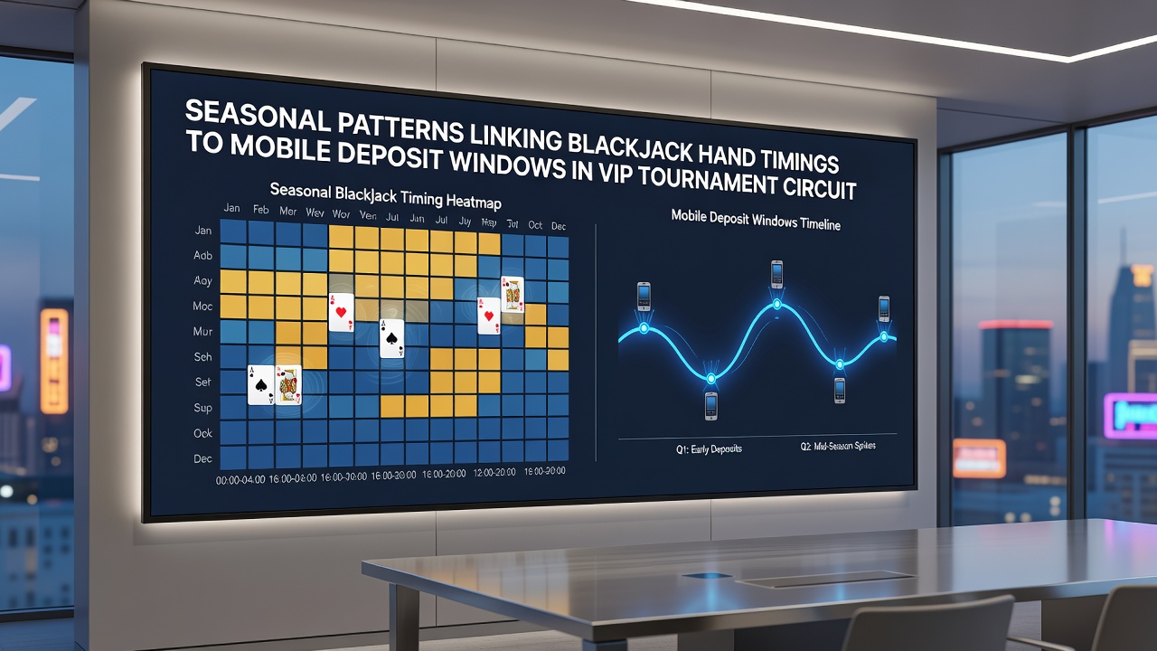 Analyse von Einzahlungsfenstern und Handtimings während VIP-Blackjack-Turnieren