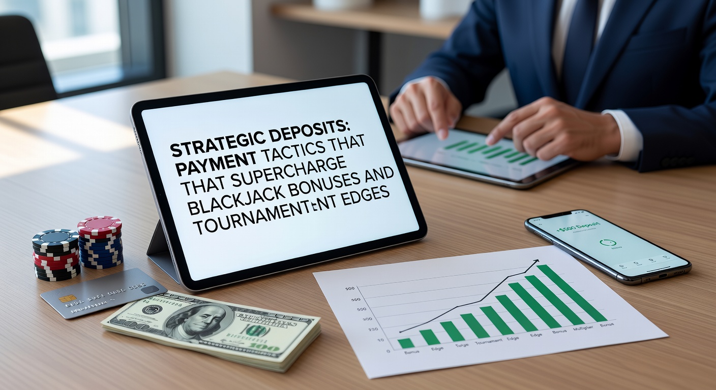 Detaillierte Infografik zu Zahlungsmethoden und ihren Auswirkungen auf Blackjack-Boni und Turniere