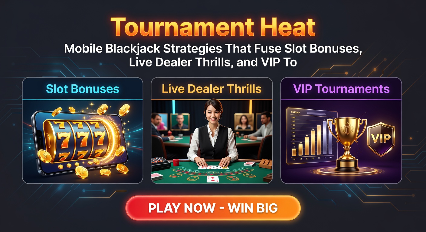 Live-Dealer-Blackjack-Turnier mit VIP-Elementen und Slot-Integration auf Mobilgerät