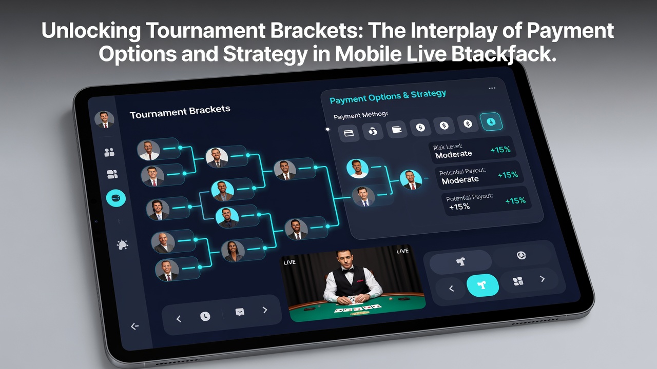 Strategie-Entwicklung bei mobilen Blackjack-Turnieren mit Fokus auf Zahlungsoptionen und Bracket-Navigation